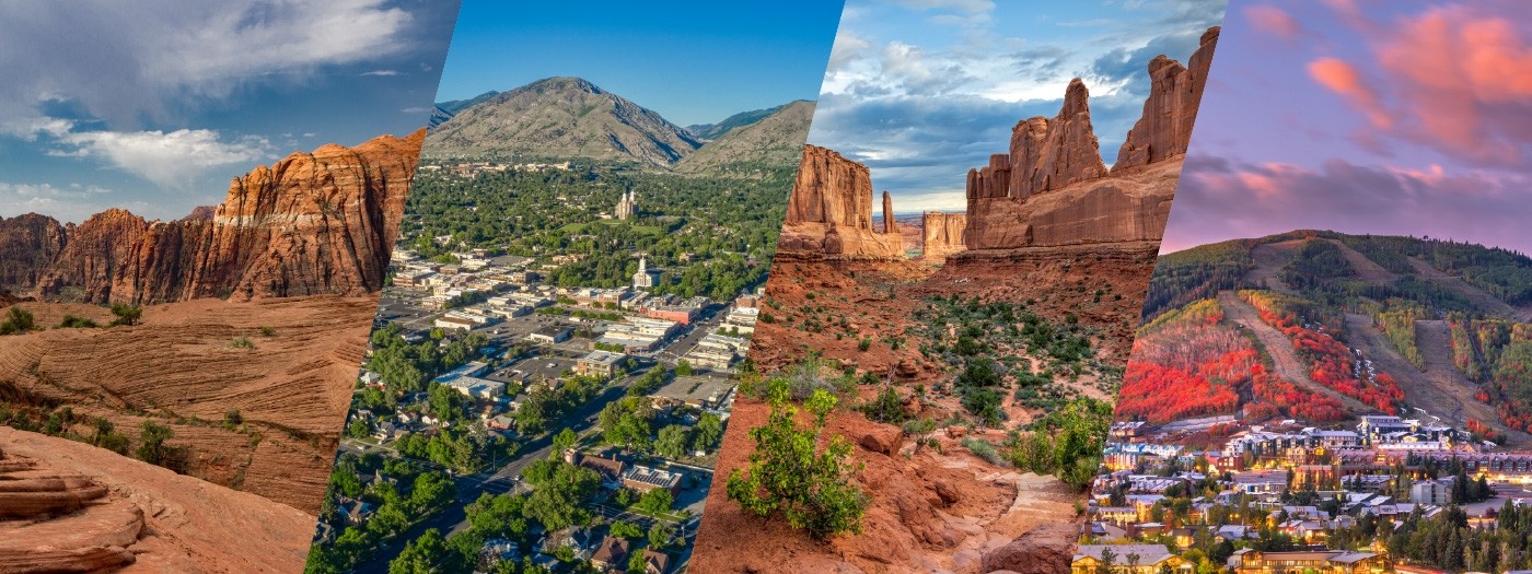 Outdoor images of Utah